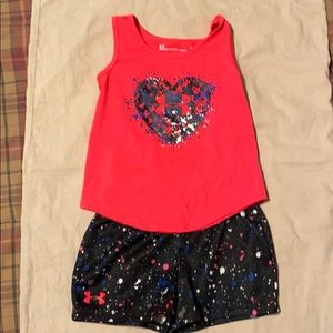 Girls Under Armour Outfit - Size 5